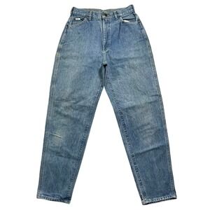 Vintage Lee Riders Mens Vintage High Rise Light Wash Denim Jeans Size 26x28
